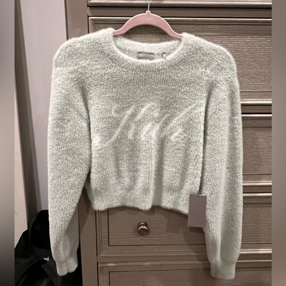 Kith Fuzzy Cropped Sweater